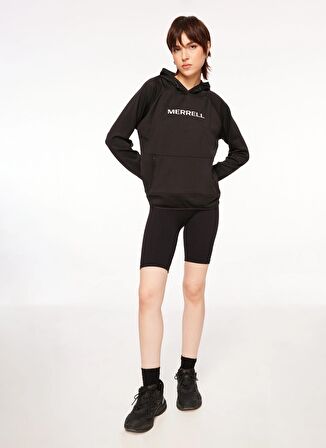Merrell Siyah Kadın Kapüşon Yaka Sweatshirt M23SYMONESymone