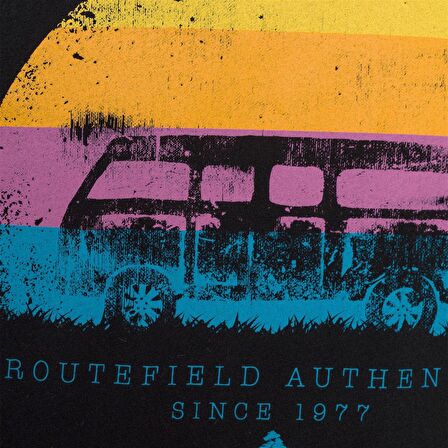 Routefield TRAV SİYAH Erkek Tshirt