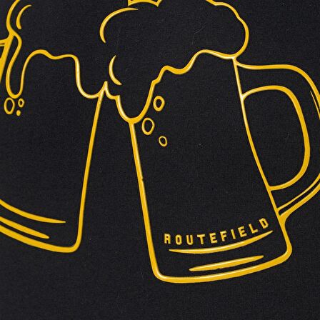 Routefield TRUB SİYAH Erkek Tshirt