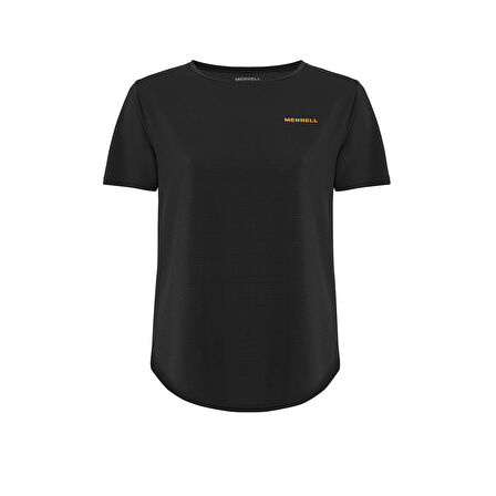 Merrell Yuvarlak Yaka Siyah Kadın T-Shirt M3TYME T-Shirt