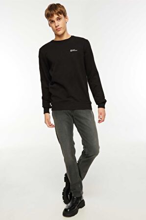 Jack Wolfskin Mark Sweat Erkek Sweatshirt 1000002TR-6000