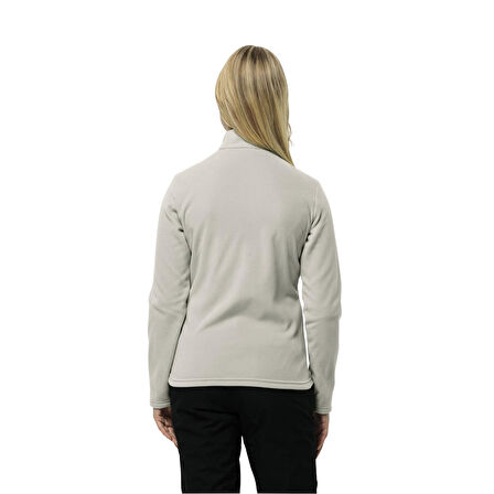 Jack Wolfskin Taunus FZ W Tam Fermuar Kadın Polar 1711391-5609 Dove