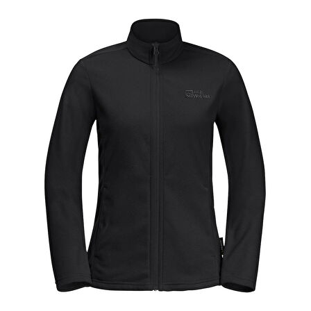Jack Wolfskin Taunus FZ W Tam Fermuar Kadın Polar 1711391-6000 Black