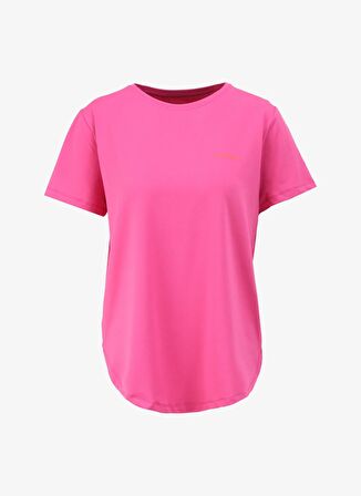 Merrell Pembe Kadın O Yaka Normal Kalıp T-Shirt M3TYME_TYME
