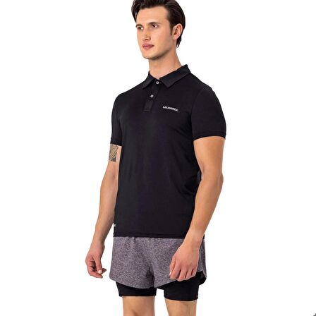 Merrell PACE M SİYAH Erkek Polo Tshirt