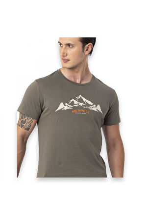 Merrell Taurus M Kısa Kollu Haki Erkek T-Shirt