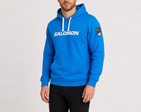 Salomon SLM25004CUTM BLUE Unisex Günlük Sweatshirt SLM25004CUTM-BLUE Renkli
