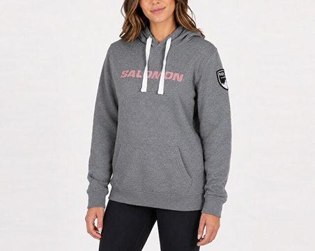 Salomon SLM25003CUTW GREY MARL Unisex Günlük Sweatshirt SLM25003CUTW-GREY-MARL Renkli