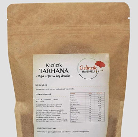 Kızılcık Tarhana 500gr