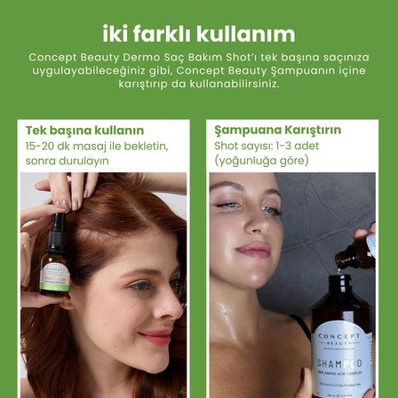 Nemlendirici Saç Bakım Shot’ı (20 ml)