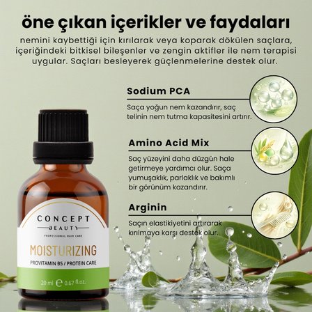 Nemlendirici Saç Bakım Shot’ı (20 ml)