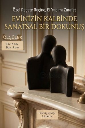 Dekoratif Obje Biblo Ev Dekorasyon Heykel Salon Masaüstü Biblo Heykel Seti Altın Model 67