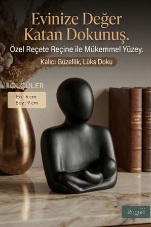 Biblo Heykel Anne Bebek Beyaz Model 10