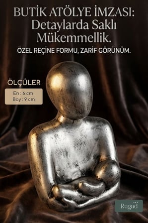 Biblo Heykel Anne Bebek Beyaz Model 10