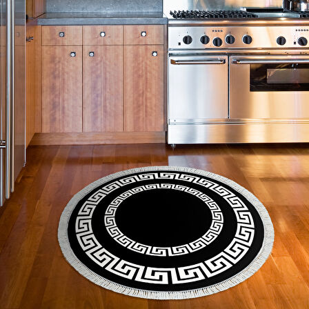 Eko Trend Djt Haı Yıkanabilir Kaymaz Taban 650M Yuvarlak Modern