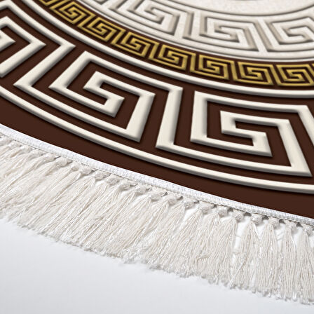 Eko Trend Djt Haı Yıkanabilir Kaymaz Taban 675M Yuvarlak Modern