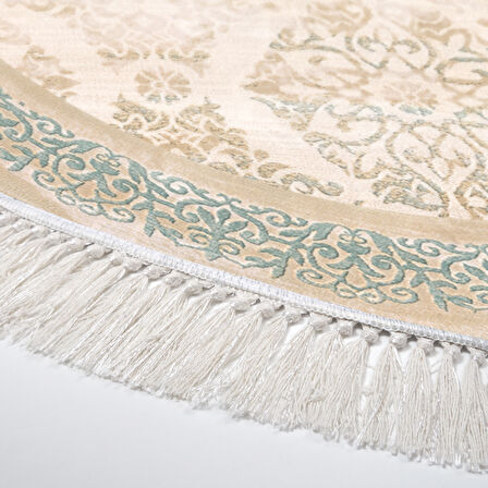 Eko Trend Djt Haı Yıkanabilir Kaymaz Taban 1376 Yuvarlak Klasik