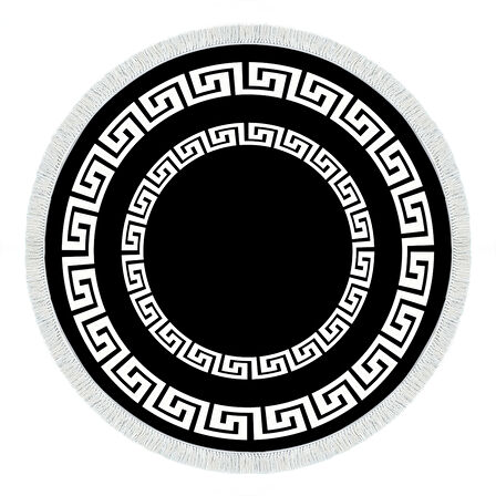 Eko Trend Djt Haı Yıkanabilir Kaymaz Taban 650M Yuvarlak Modern