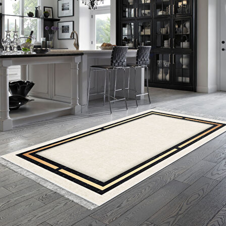 Eko Trend Djt Banyo Paspası Yıkanabilir Kaymaz Taban F5006 Modern