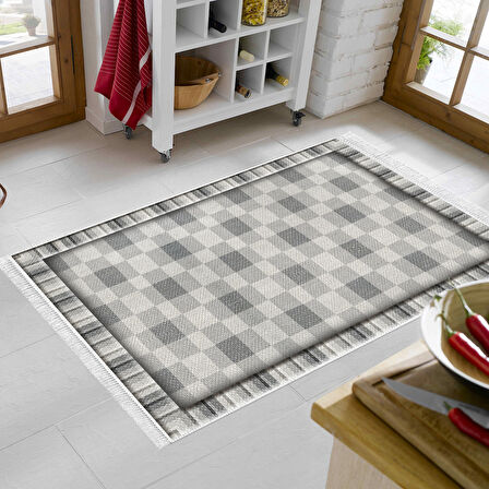 Eko Trend Djt Halı Yıkanabilir Kaymaz Taban 1913 Modern