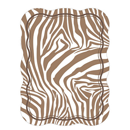 Leylak Lazer Kesim Kaymaz Taban Dijital Baskı Halı St600197Vz