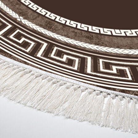 Eko Trend Djt Haı Yıkanabilir Kaymaz Taban 651M Yuvarlak Modern