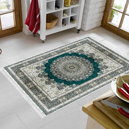 Eko Trend Djt Halı Yıkanabilir Kaymaz Taban 1909 Osmanlı