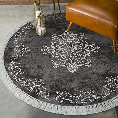 Eko Trend Djt Haı Yıkanabilir Kaymaz Taban 616 Yuvarlak Klasik