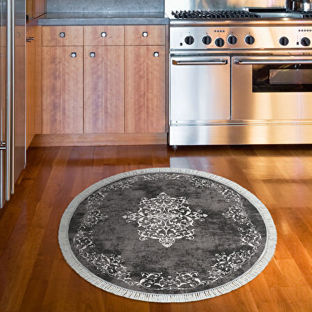 Eko Trend Djt Haı Yıkanabilir Kaymaz Taban 616 Yuvarlak Klasik