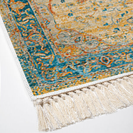Eko Trend Djt Banyo Paspası Yıkanabilir Kaymaz Taban P1356 Vintage