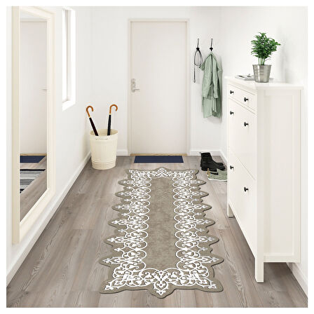 Açelya Lazer Kesim Kaymaz Taban Dijital Baskı Halı St600143Kr