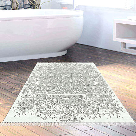 Eko Trend Djt Banyo Paspası Yıkanabilir Kaymaz Taban 1488 Modern