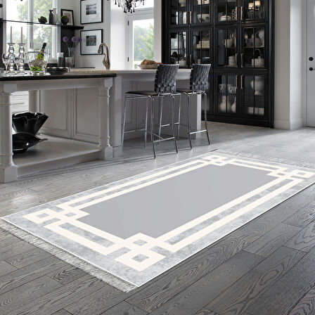 Eko Trend Djt Banyo Paspası Yıkanabilir Kaymaz Taban 657M Modern