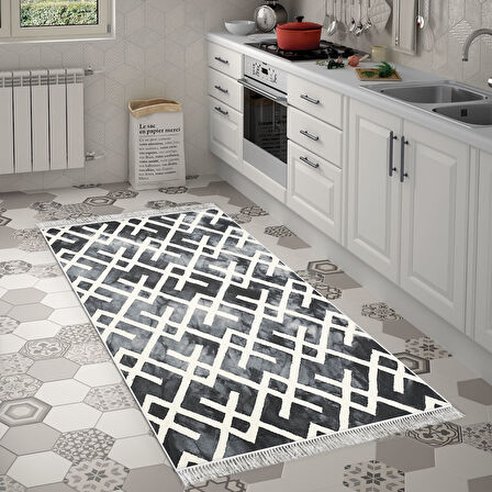 Eko Trend Djt Banyo Paspası Yıkanabilir Kaymaz Taban S5039 İskandinav