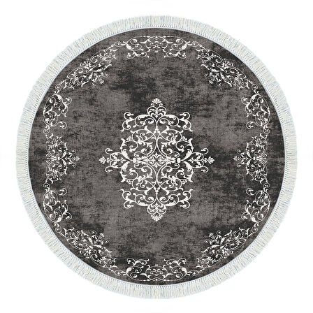 Eko Trend Djt Banyo Paspası Yıkanabilir Kaymaz Taban 616 Yuvarlak Klasik