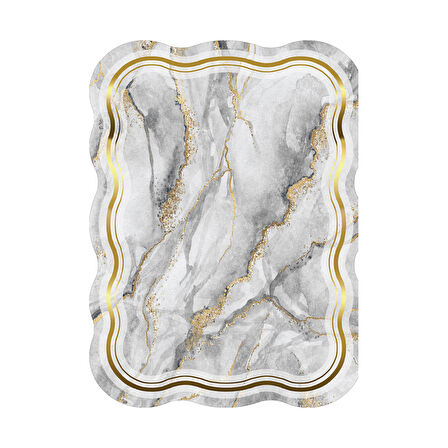 Çiğdem Lazer Kesim Kaymaz Taban Dijital Baskı Halı St600184Bj