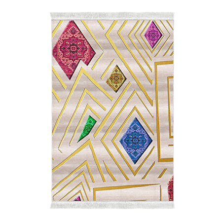 Eko Trend Djt Halı Yıkanabilir Kaymaz Taban P1337 Modern