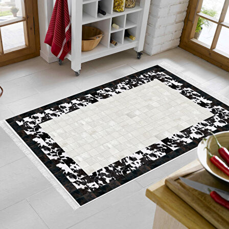 Eko Trend Djt Banyo Paspası Yıkanabilir Kaymaz Taban 1495 Modern