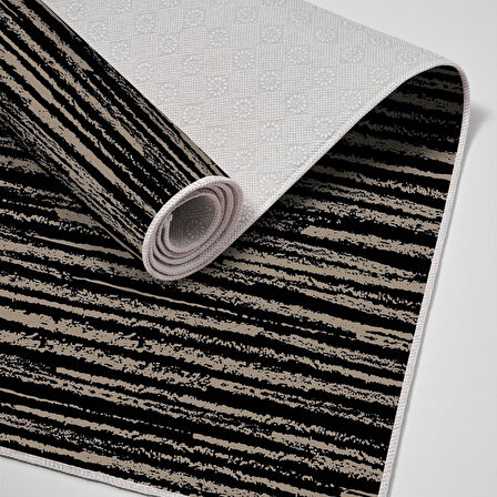 Alanur Trend Keçe Tabanlı Mutfak Halı Mu122