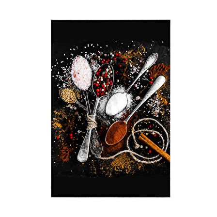 Alanur Trend Keçe Tabanlı Mutfak Halı Mu155