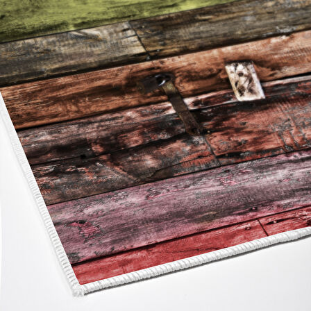 Alanur Trend Keçe Tabanlı Mutfak Halı Mu136