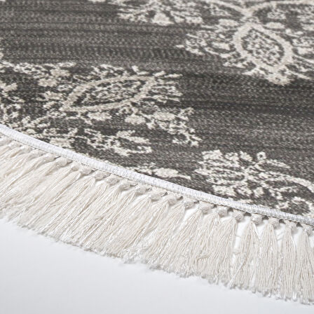 Eko Trend Djt Haı Yıkanabilir Kaymaz Taban 762 Yuvarlak Osmanlı