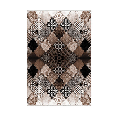 Alanur Trend Keçe Tabanlı Mutfak Halı Mu120