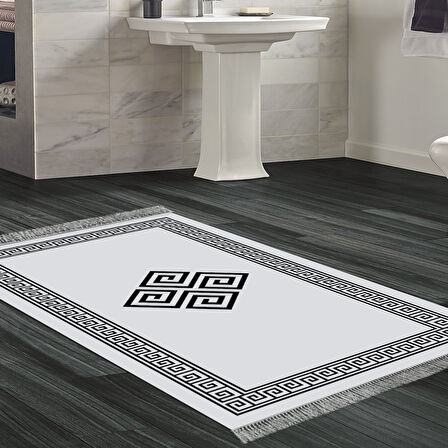Eko Trend Djt Banyo Paspası Yıkanabilir Kaymaz Taban 656M Modern