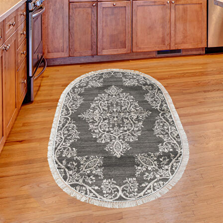 Eko Trend Djt Halı Yıkanabilir Kaymaz Taban 762 Oval Osmanlı