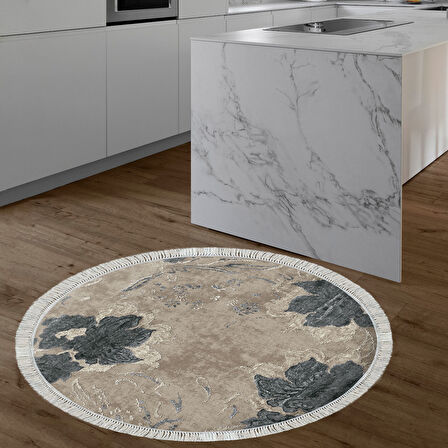 Eko Trend Djt Haı Yıkanabilir Kaymaz Taban 660M Yuvarlak Suluboya