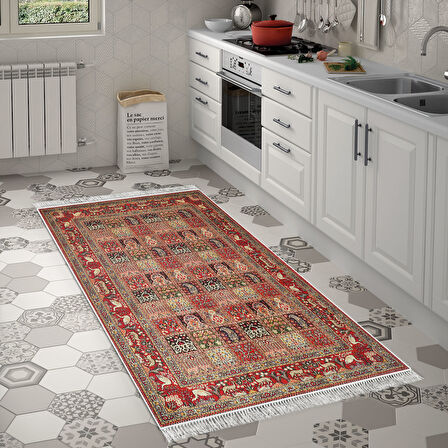Eko Trend Djt Banyo Paspası Yıkanabilir Kaymaz Taban M12343 Persian