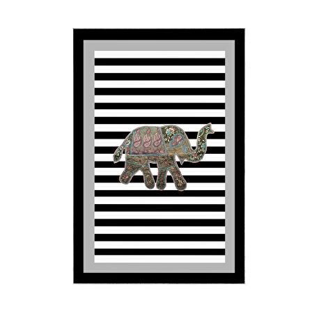 Alanur Trend Keçe Tabanlı Mutfak Halı Mu154