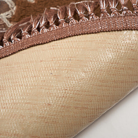 Eyfel Saçaklı Banyo Takımı 2 Pcs