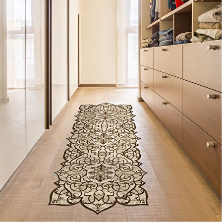 Kolyos Lazer Kesim Kaymaz Taban Dijital Baskı Halı St600153Ka